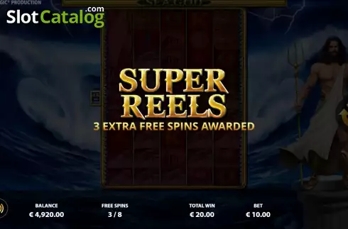 Free Spins 3. Sea God (Reflex Gaming) slot
