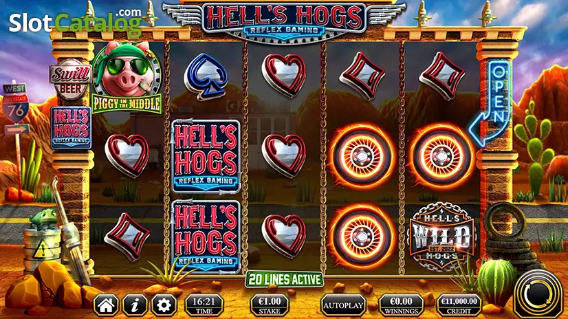 Hell's Hogs Slot - Free Demo & Game Review | Aug 2023