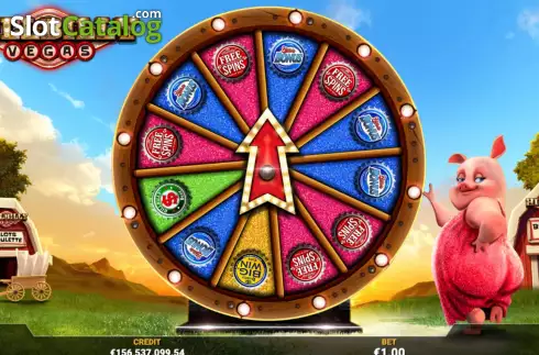 Bonus Wheel. Hillbilly Vegas slot
