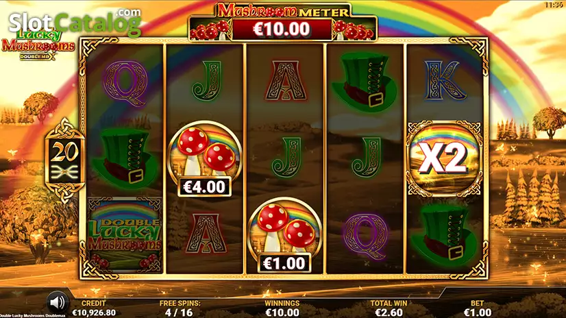 Double Lucky Mushrooms Doublemax Free Spins