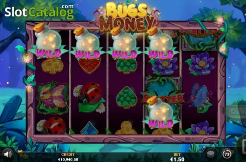 Win Screen 3. Bugs Money slot