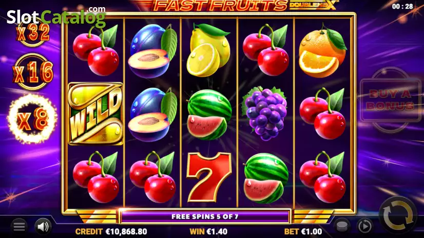 Video Fast Fruits DoubleMax Slot