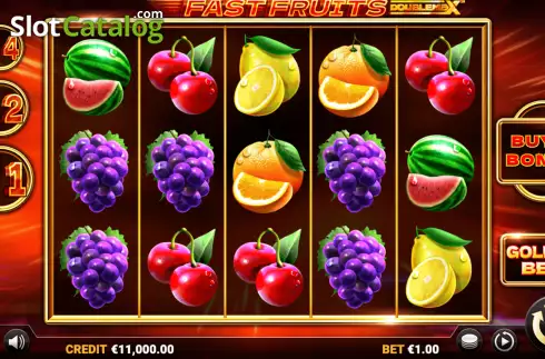 Bildschirm3. Fast Fruits DoubleMax slot