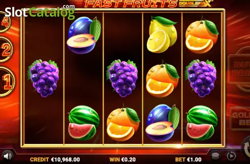 Bildschirm4. Fast Fruits DoubleMax slot