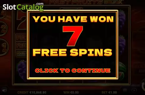 Free Spins 1. Fast Fruits DoubleMax slot
