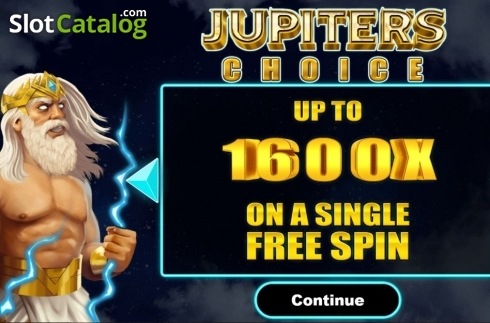 Bildschirm2. Jupiter's Choice slot