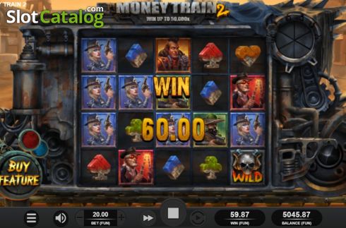 Win Screen 1. Money Train 2 slot