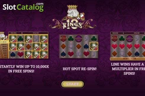Bildschirm2. 10 Kings slot