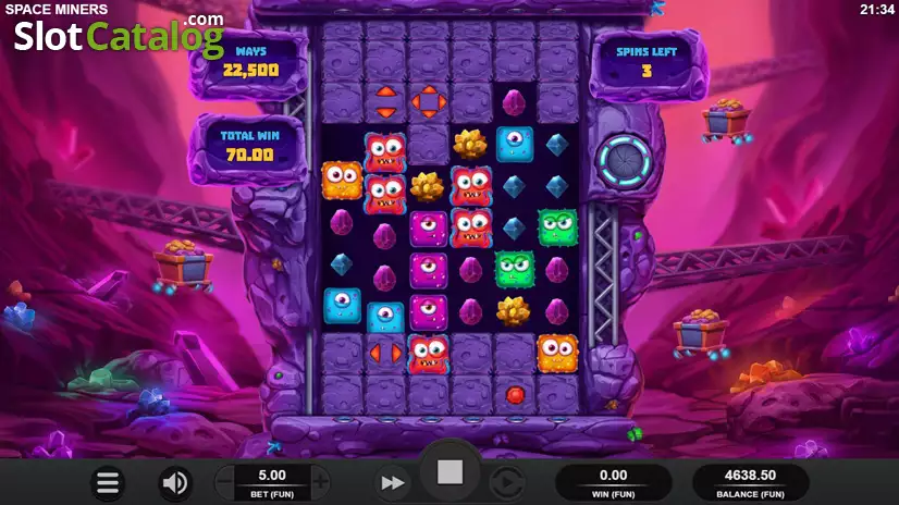 Video Space Miners Slot