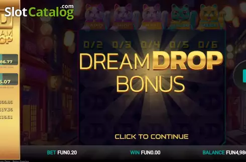 Bildschirm8. Neko Night Dream Drop slot