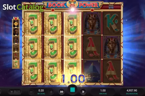 Free Spins 3. Book of Power slot