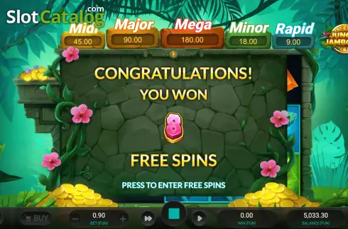 Free Spins 1. Jungle Jamboree slot