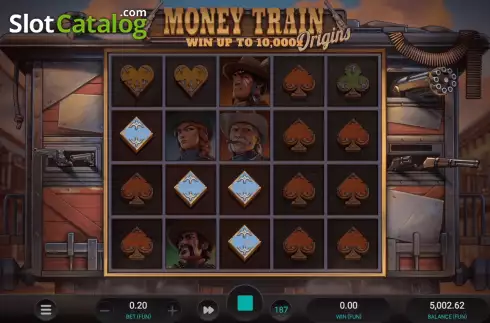 Win Screen. Money Train Origins Dream Drop slot