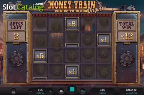画面6. Money Train Origins Dream Drop カジノスロット
