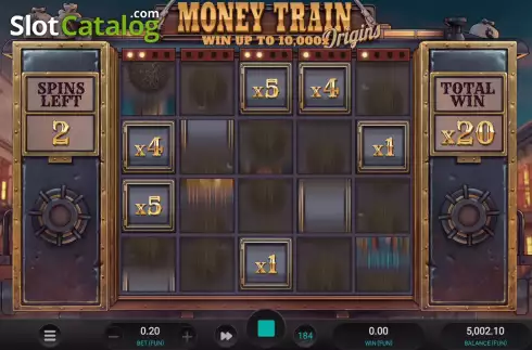 Schermo7. Money Train Origins Dream Drop slot