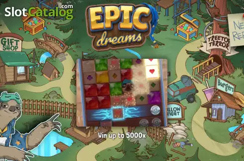 Bildschirm2. Epic Dreams slot