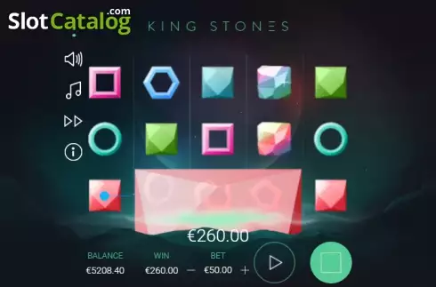 Tela 3. King Stones slot