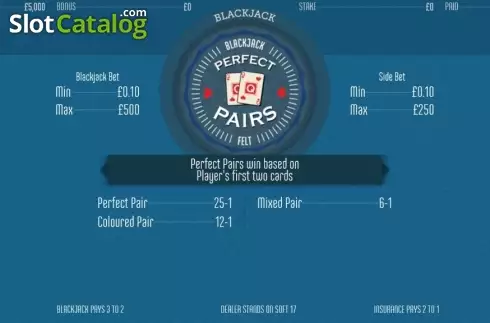 Perfect Pairs (Felt Gaming) Logotipo