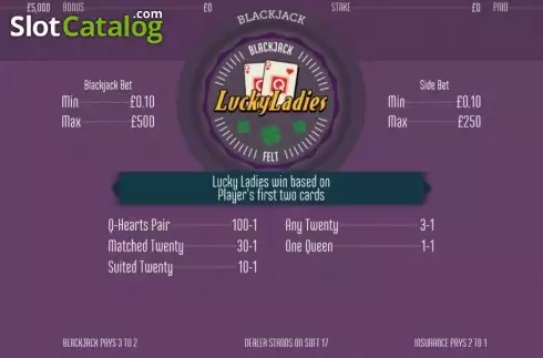 Lucky Ladies (Felt Gaming) ロゴ