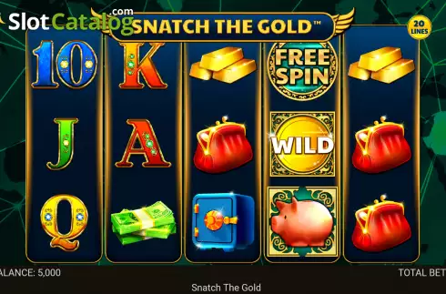 Reel screen. Snatch the Gold slot