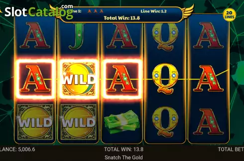 Win screen 2. Snatch the Gold slot