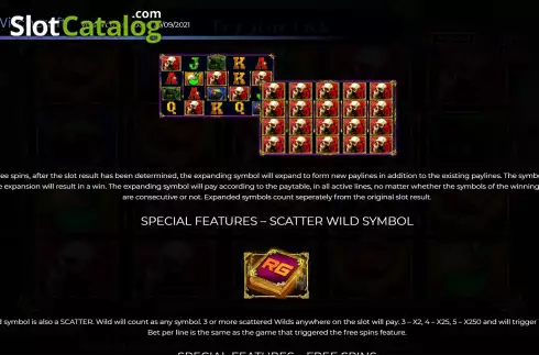 Feature Screen 2. Book of Witchcraft slot