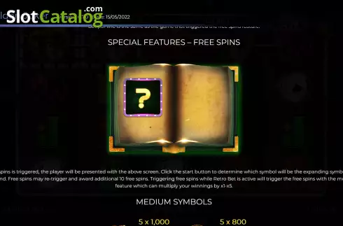 Free Spins feature screen. Book of Golden Joker slot