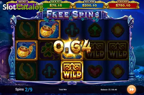 Free Spins Win Screen 2. Rainbow Stacks slot
