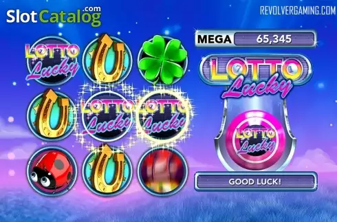 画面2. Lotto Lucky (ロト・ラッキー) カジノスロット