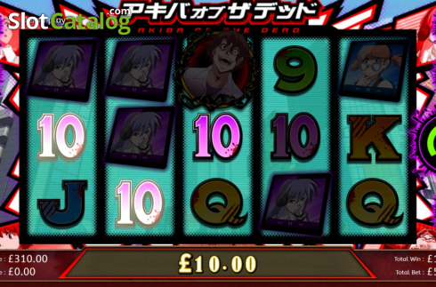 Bildschirm4. Akiba of the Dead slot