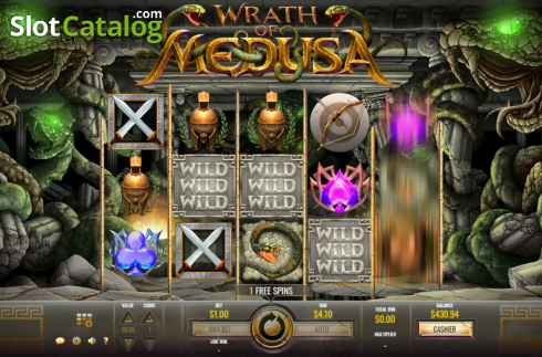 Bildschirm8. Wrath of Medusa slot