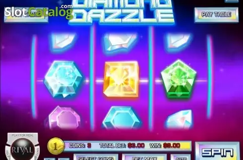 Bildschirm6. Diamond Dazzle slot