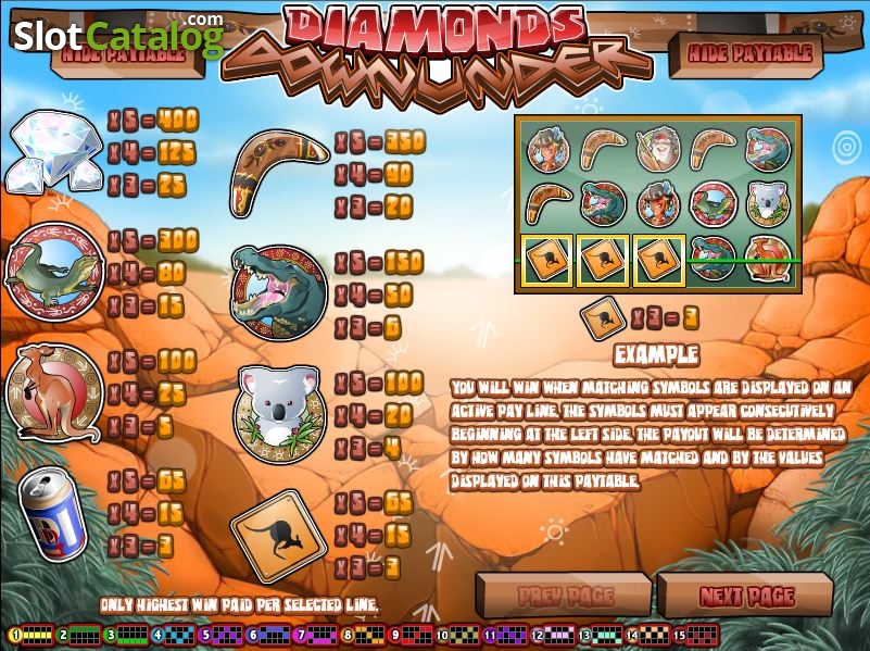Diamonds downunder игровой автомат бот для онлайн казино