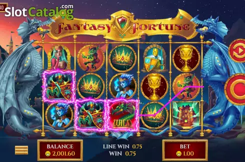 Win Screen 2. Fantasy Fortune slot