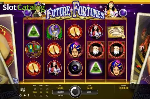 Schermo4. Future Fortunes slot