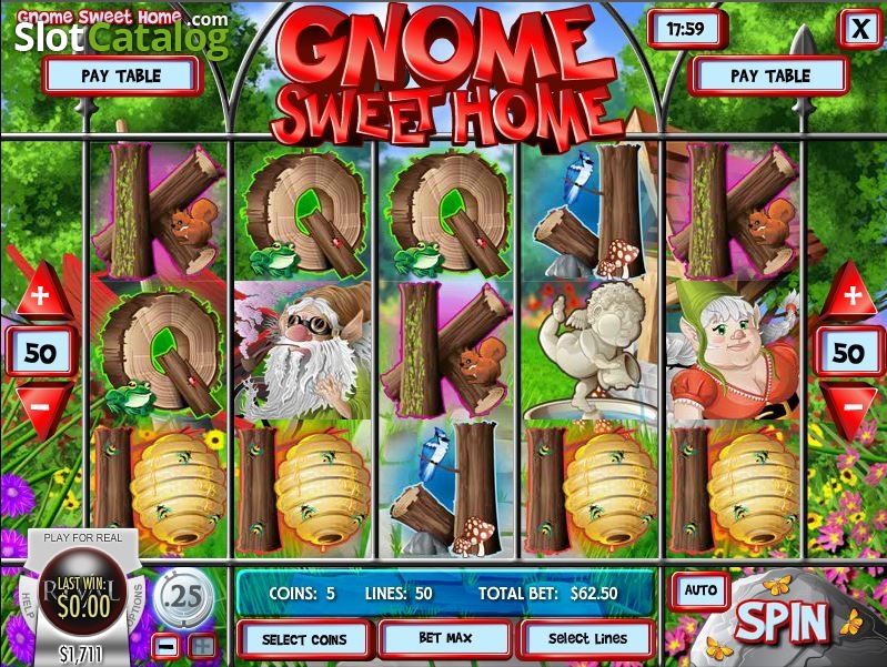 gnome sweet home игровой автомат