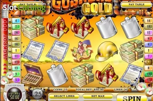 Schermo6. Gushers Gold slot