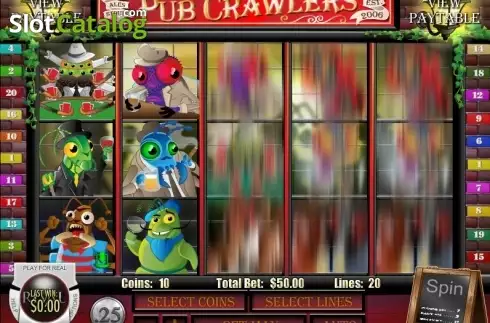 画面5. Pub Crawlers カジノスロット
