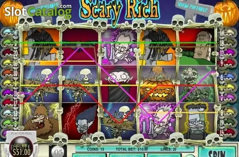 Screen5. Scary Rich slot