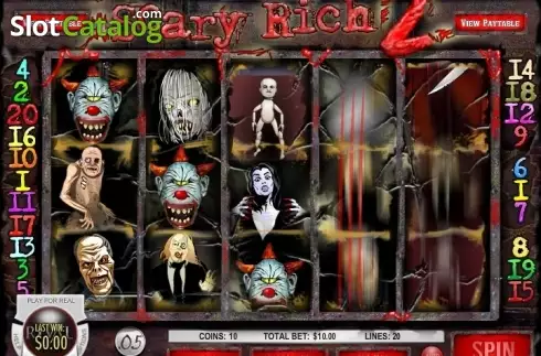 Bildschirm4. Scary Rich 2 slot
