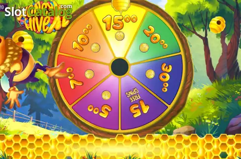 Bonus Wheel Win Screen 2. Honey Hive XL slot