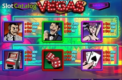 Screen3. Vintage Vegas slot