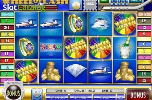 Bildschirm6. Wheel of Cash slot
