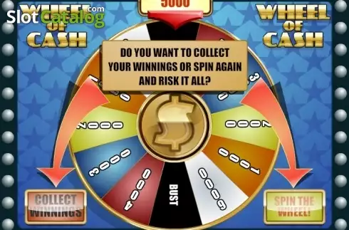 Ekran8. Wheel of Cash yuvası