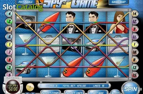 Screen3. Spy Game slot