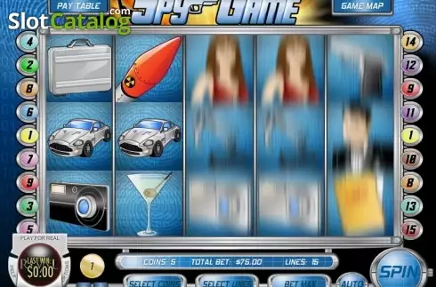 Skärmdump4. Spy Game slot
