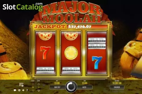 Win 3. Major Moolah slot
