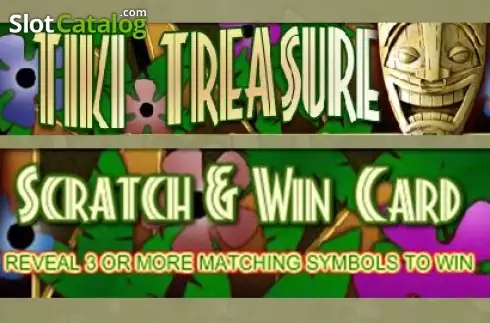 Tiki Treasure Scratch and Win Machine à sous