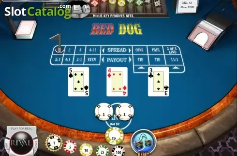 Screen3. Red Dog (Rival) slot