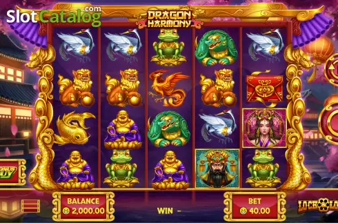 Bildschirm3. Dragon Harmony slot